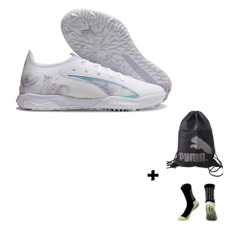 PUMA ULTRA 5 ULTIMATE society + Meia Antiderrapante + Bolsa
