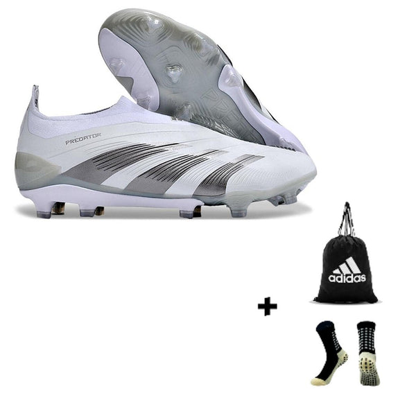 Adidas Predator Elite Laceless FG + Meia Antiderrapante + Bolsa